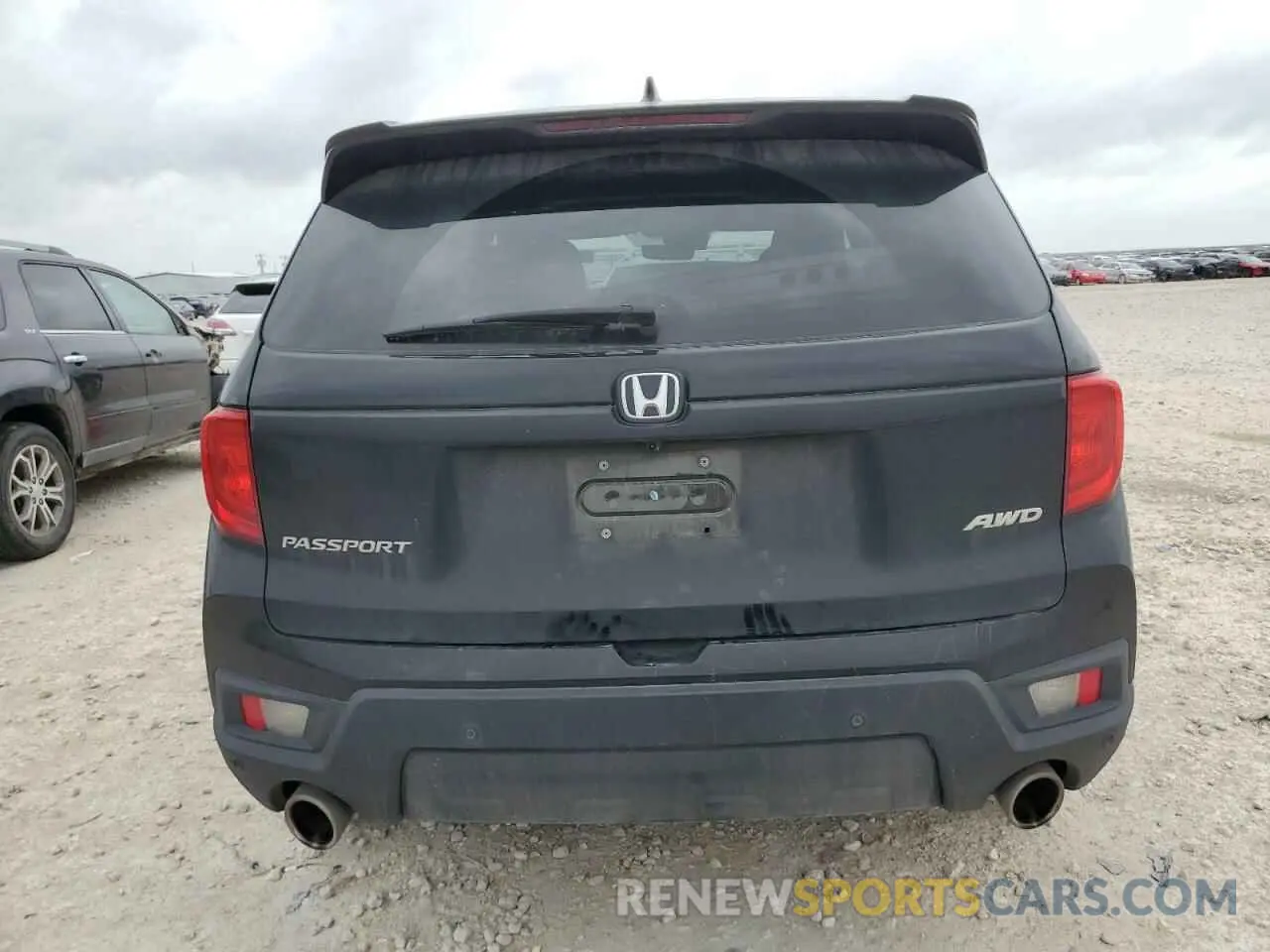 6 Фотография поврежденного автомобиля 5FNYF8H5XNB019986 HONDA PASSPORT 2022