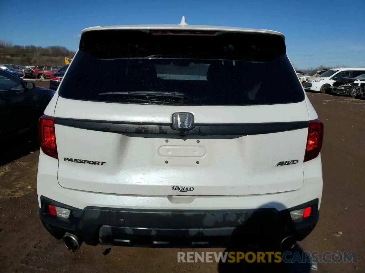 6 Фотография поврежденного автомобиля 5FNYF8H5XNB022371 HONDA PASSPORT 2022