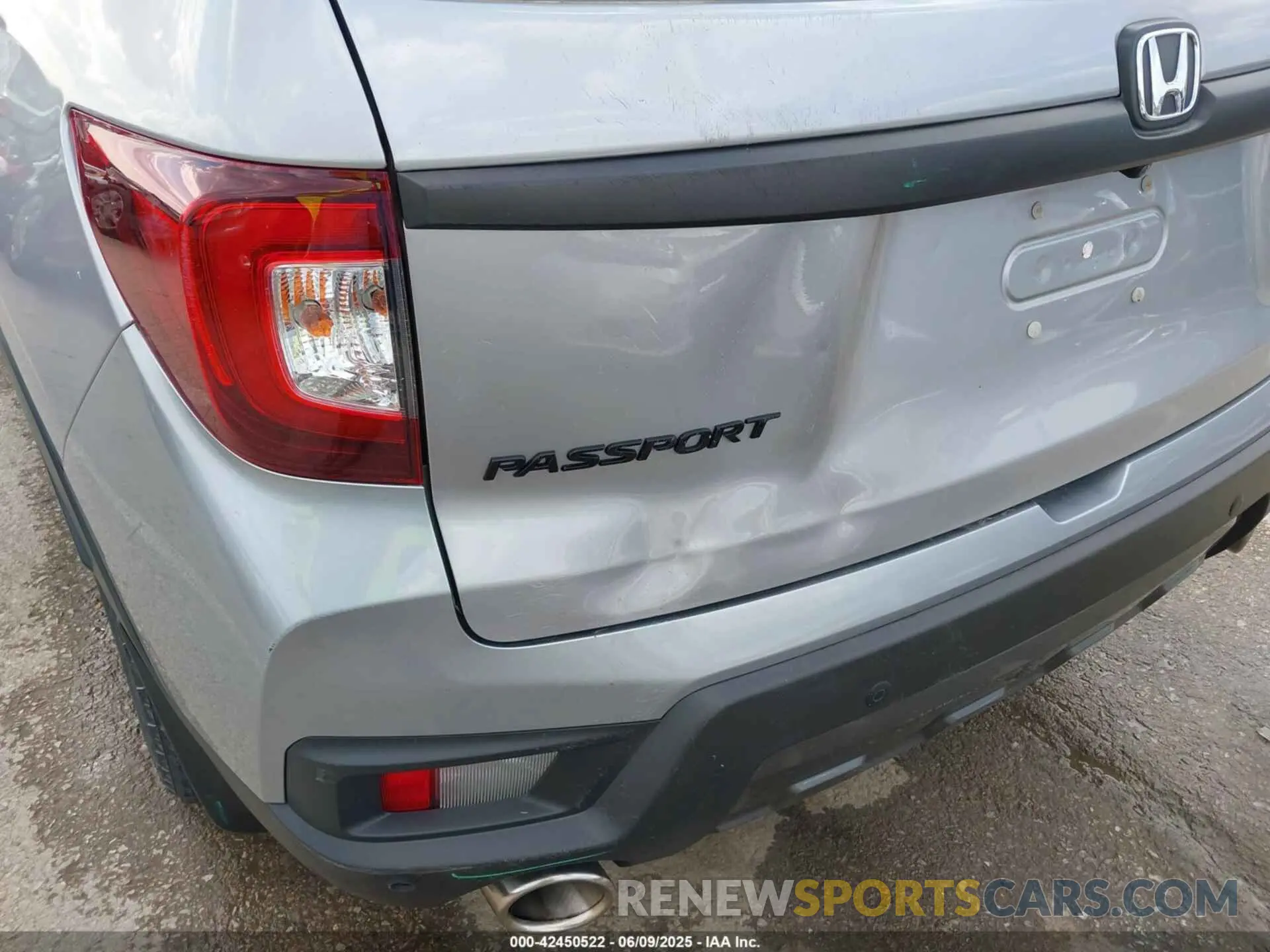 19 Фотография поврежденного автомобиля 5FNYF8H63NB004805 HONDA PASSPORT 2022