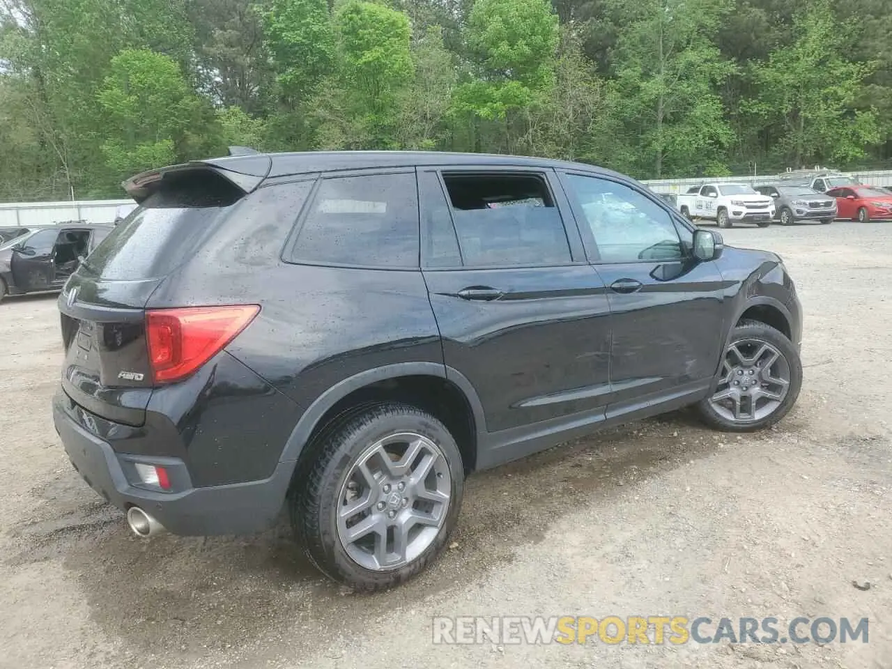 3 Фотография поврежденного автомобиля 5FNYF8H52PB022643 HONDA PASSPORT 2023