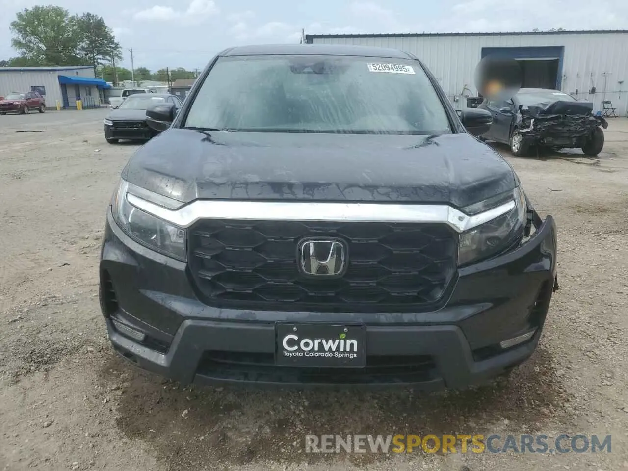 5 Фотография поврежденного автомобиля 5FNYF8H52PB022643 HONDA PASSPORT 2023