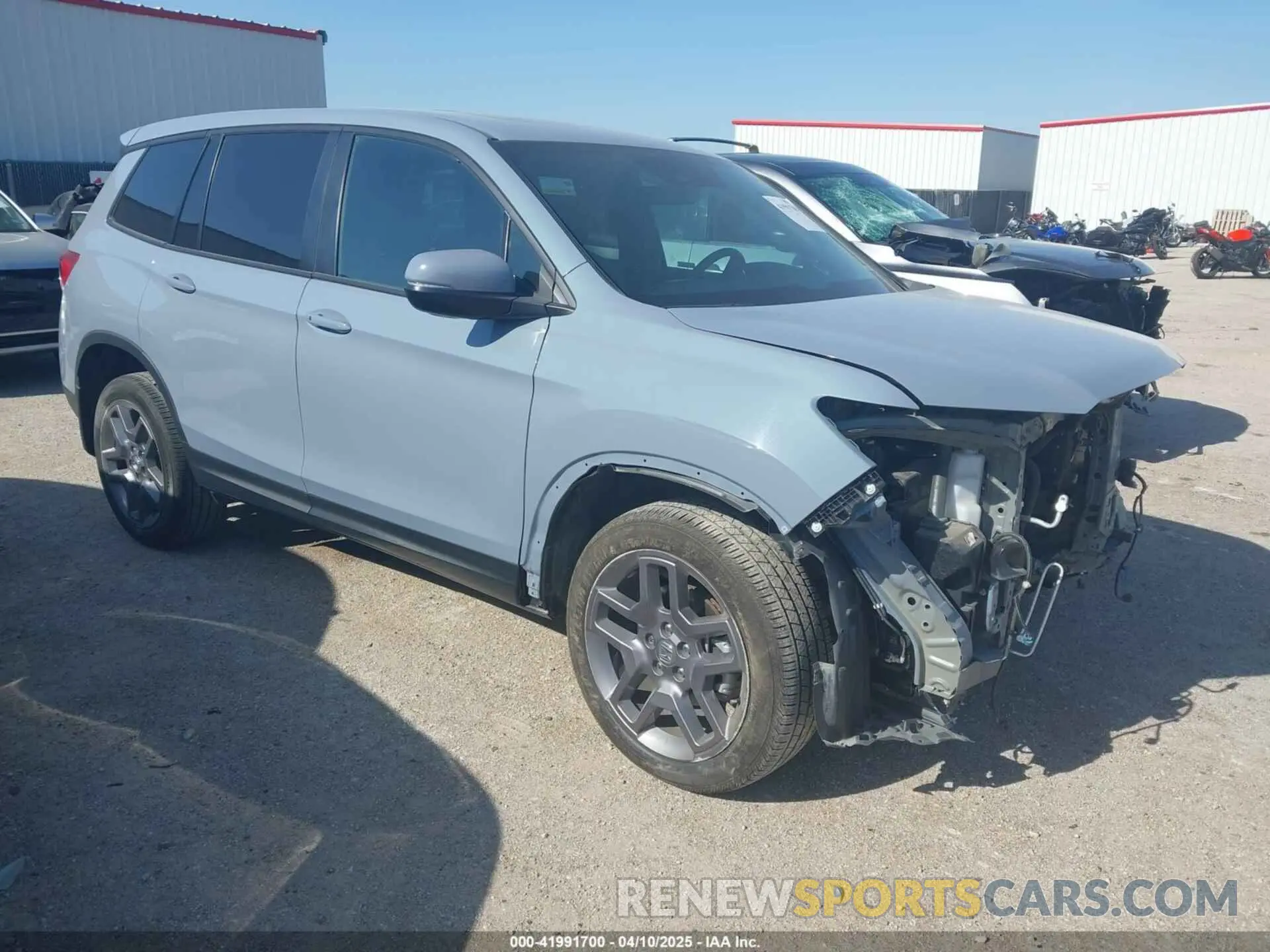 1 Photograph of a damaged car 5FNYF8H54PB036477 HONDA PASSPORT 2023