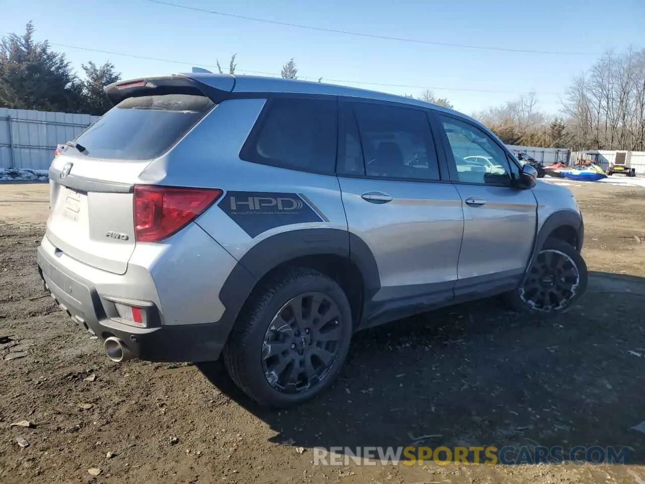 3 Photograph of a damaged car 5FNYF8H56PB037064 HONDA PASSPORT 2023