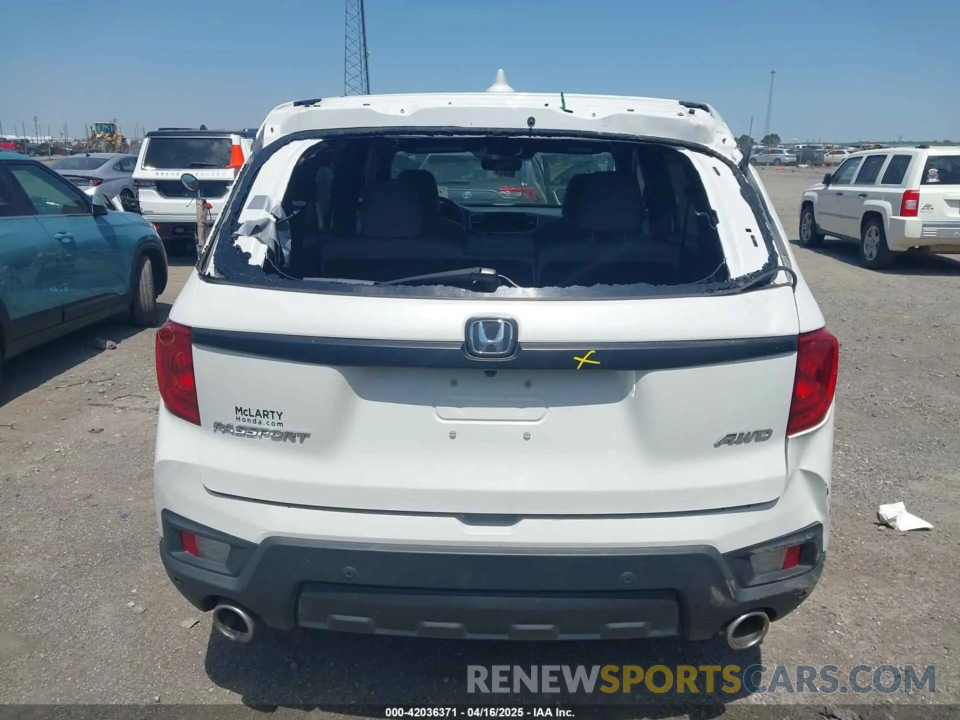 20 Photograph of a damaged car 5FNYF8H57PB006499 HONDA PASSPORT 2023