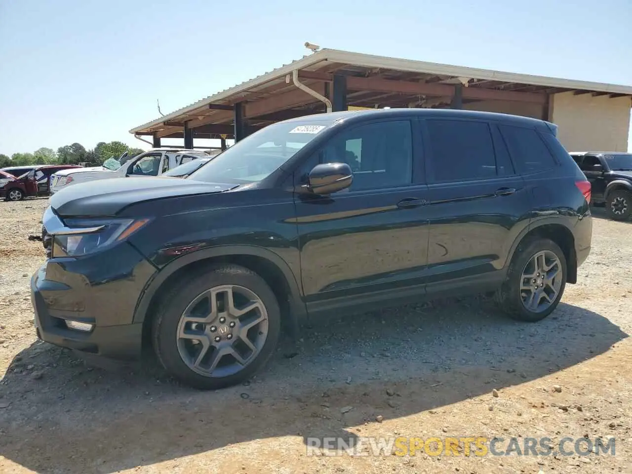 1 Photograph of a damaged car 5FNYF8H57PB020614 HONDA PASSPORT 2023