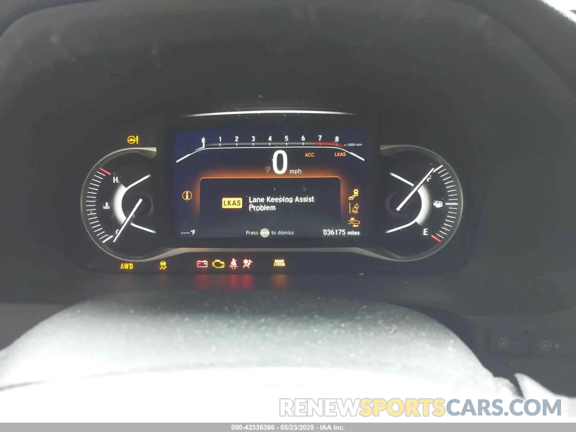 7 Фотография поврежденного автомобиля 5FNYF8H5XPB021370 HONDA PASSPORT 2023
