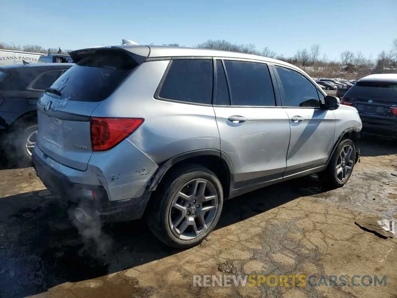 3 Фотография поврежденного автомобиля 5FNYF8H5XPB036645 HONDA PASSPORT 2023