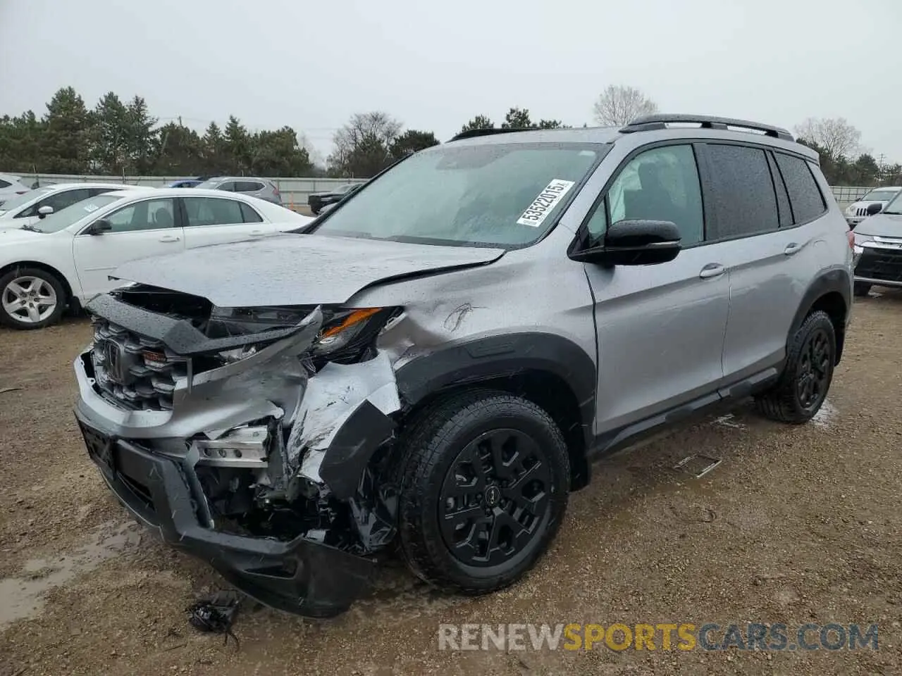 1 Фотография поврежденного автомобиля 5FNYF8H64PB044233 HONDA PASSPORT 2023