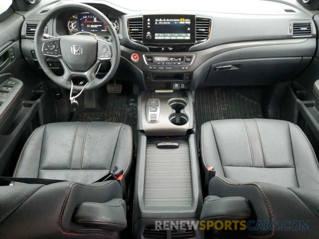 8 Фотография поврежденного автомобиля 5FNYF8H64PB044233 HONDA PASSPORT 2023