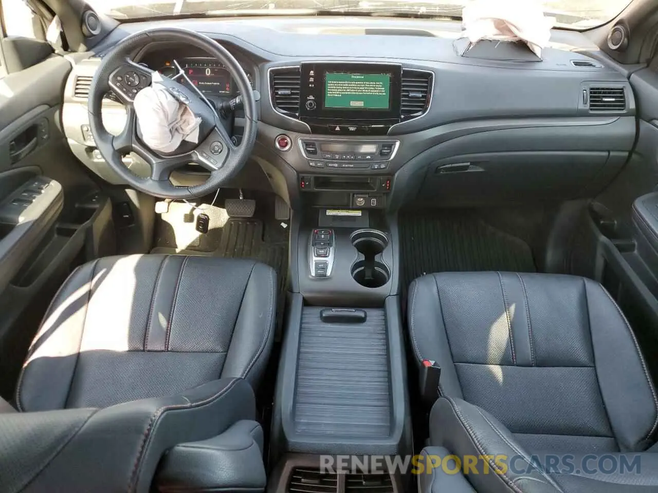 8 Фотография поврежденного автомобиля 5FNYF8H65PB018465 HONDA PASSPORT 2023