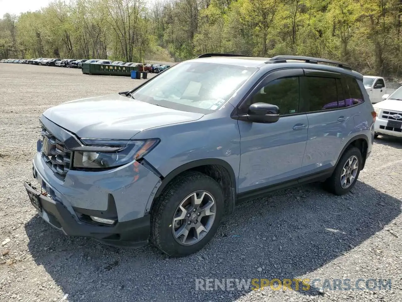 1 Photograph of a damaged car 5FNYF8H65PB040191 HONDA PASSPORT 2023