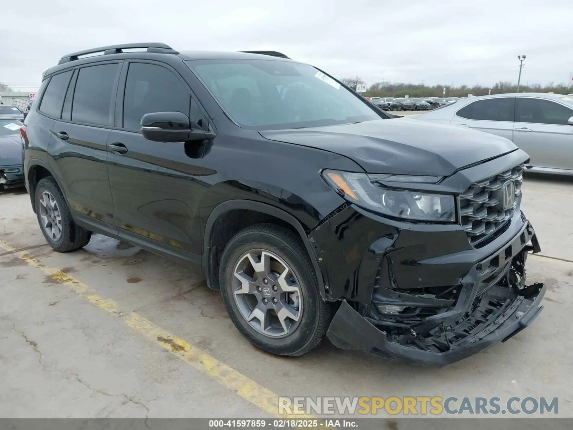 1 Фотография поврежденного автомобиля 5FNYF8H67PB006933 HONDA PASSPORT 2023