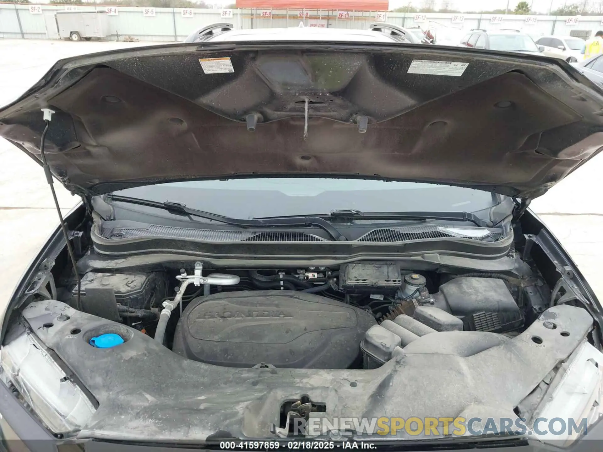 10 Фотография поврежденного автомобиля 5FNYF8H67PB006933 HONDA PASSPORT 2023