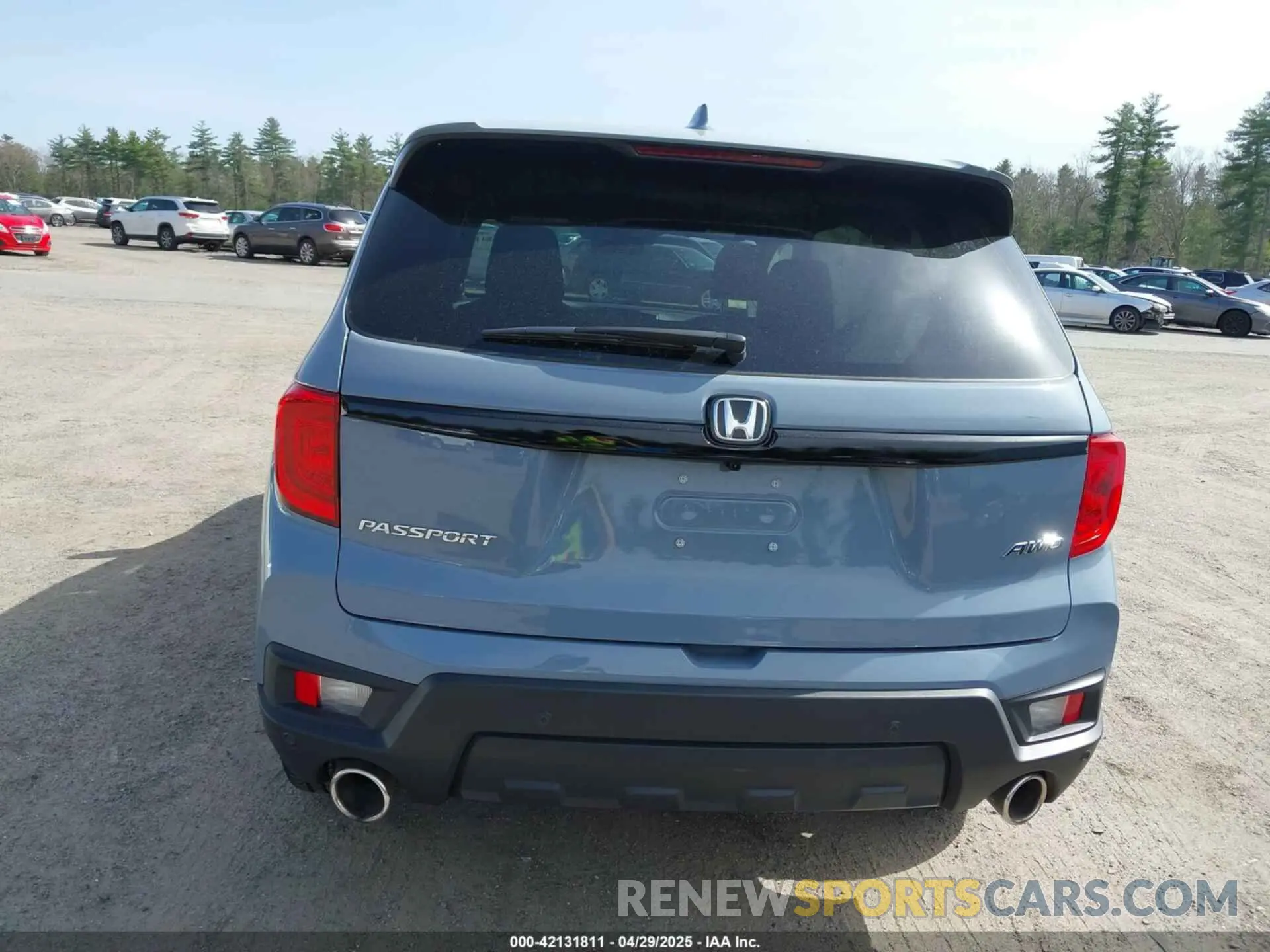 16 Photograph of a damaged car 5FNYF8H55RB023059 HONDA PASSPORT 2024
