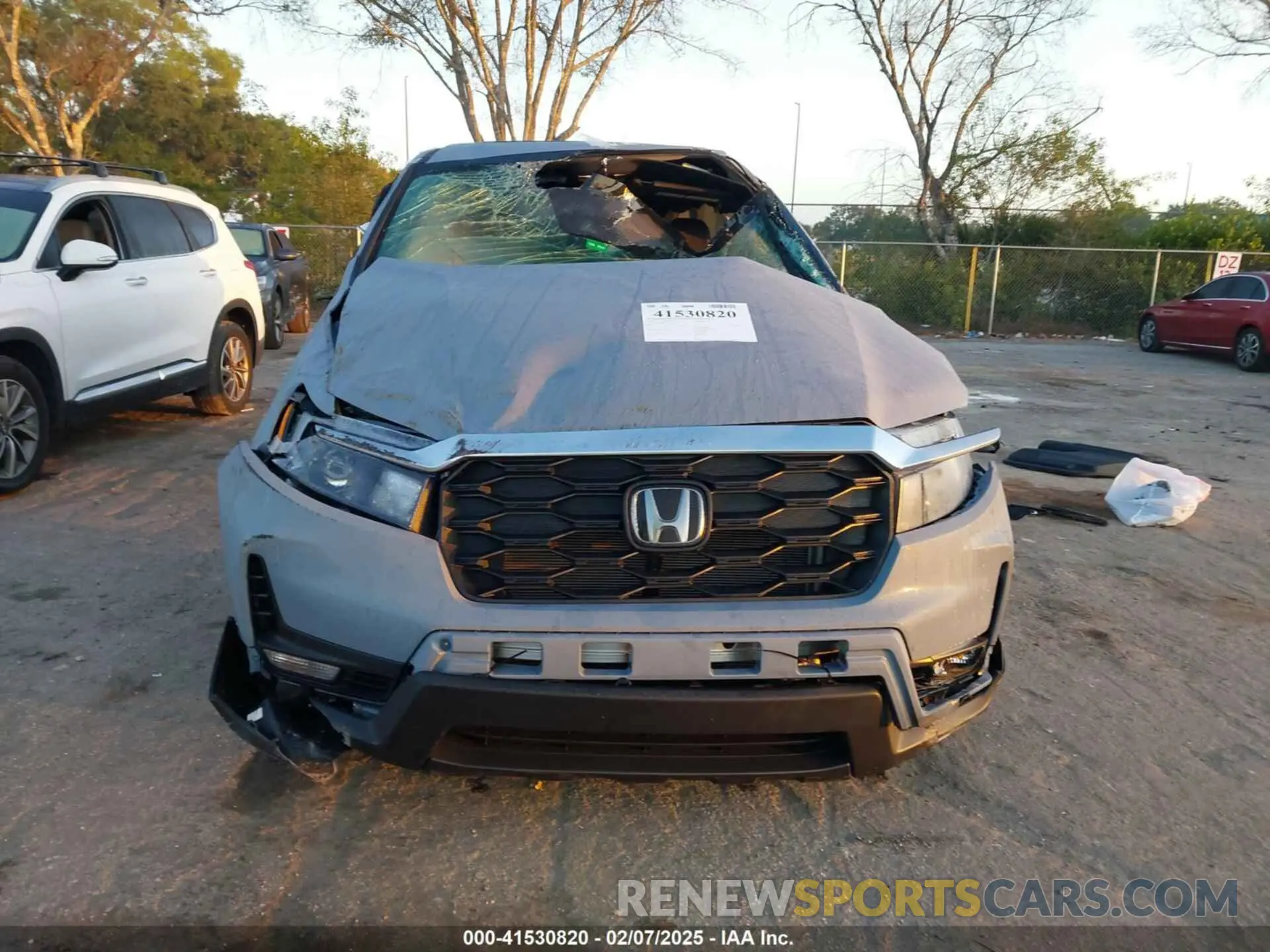 13 Фотография поврежденного автомобиля 5FNYF8H5XRB017807 HONDA PASSPORT 2024
