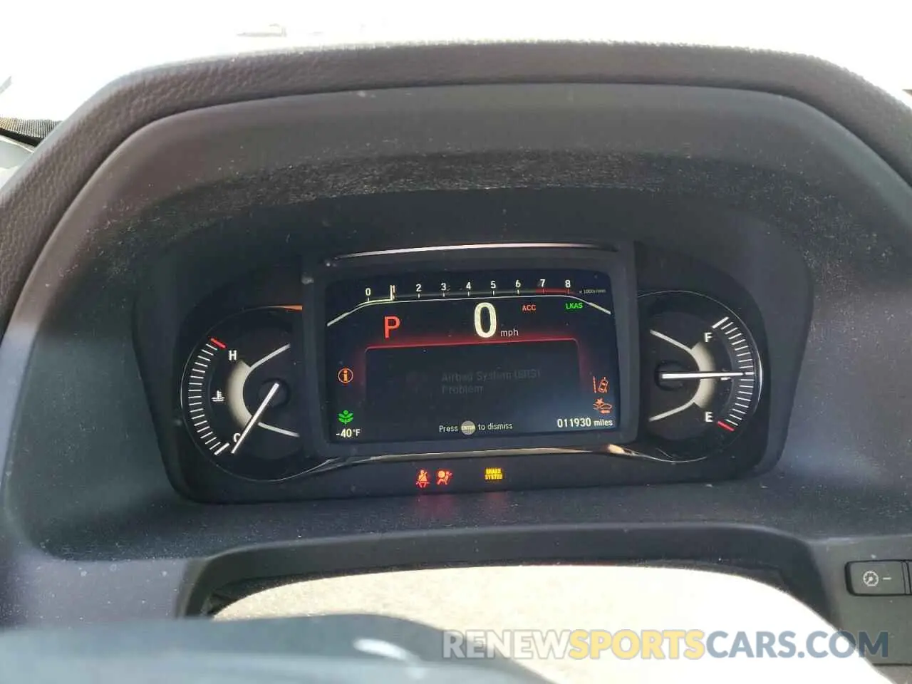 9 Фотография поврежденного автомобиля 5FNYF8H64RB005399 HONDA PASSPORT 2024