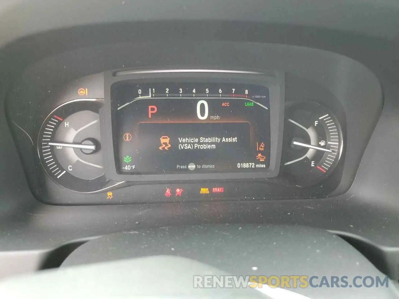 9 Фотография поврежденного автомобиля 5FNYF8H65RB001572 HONDA PASSPORT 2024