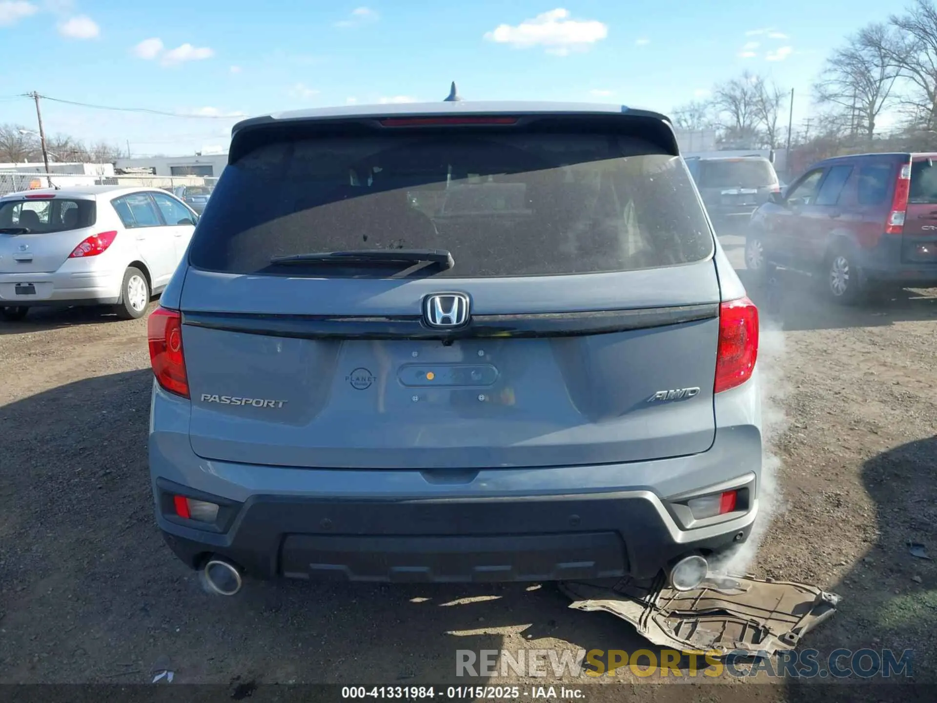 16 Фотография поврежденного автомобиля 5FNYF8H53SB001311 HONDA PASSPORT 2025