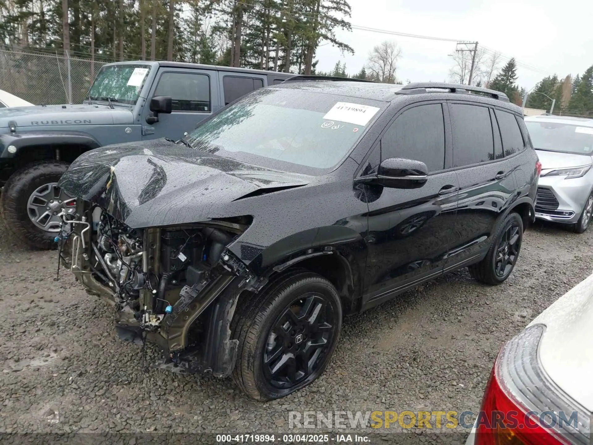 15 Фотография поврежденного автомобиля 5FNYF8H8XSB002921 HONDA PASSPORT 2025