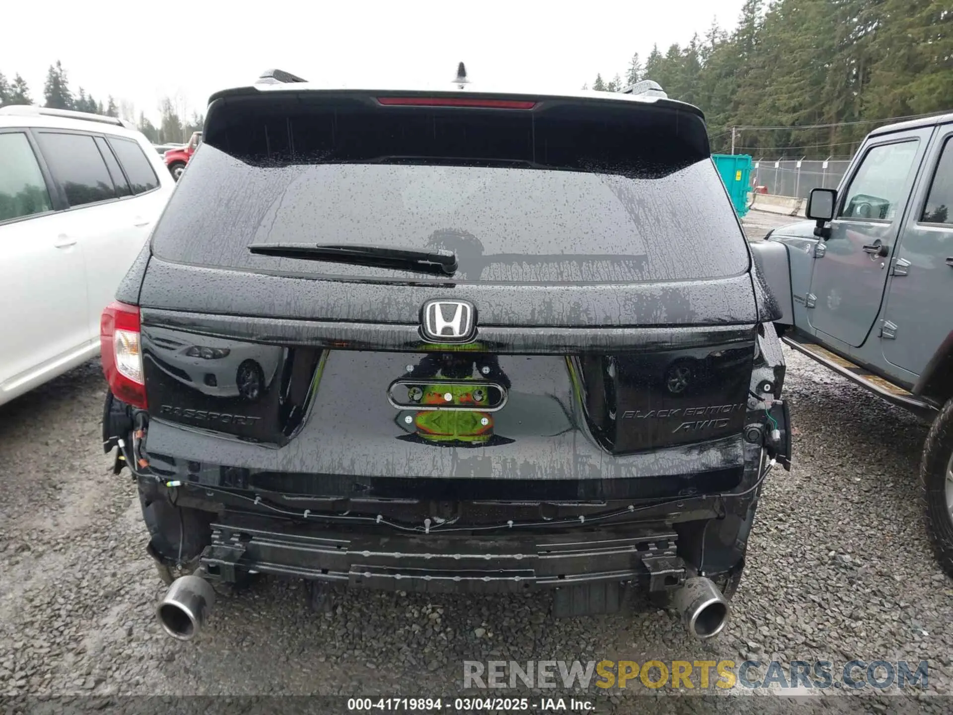 17 Фотография поврежденного автомобиля 5FNYF8H8XSB002921 HONDA PASSPORT 2025