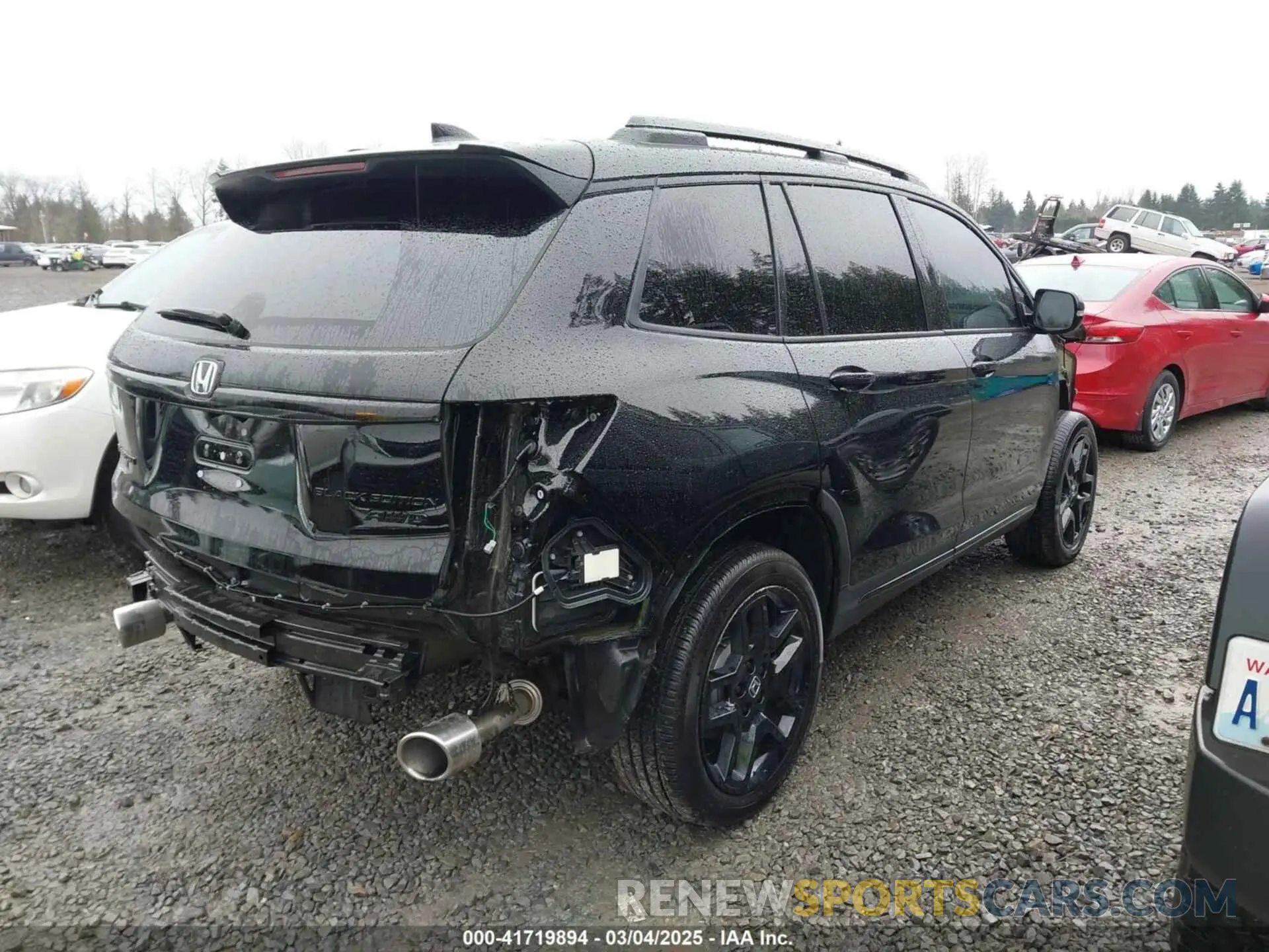 4 Фотография поврежденного автомобиля 5FNYF8H8XSB002921 HONDA PASSPORT 2025