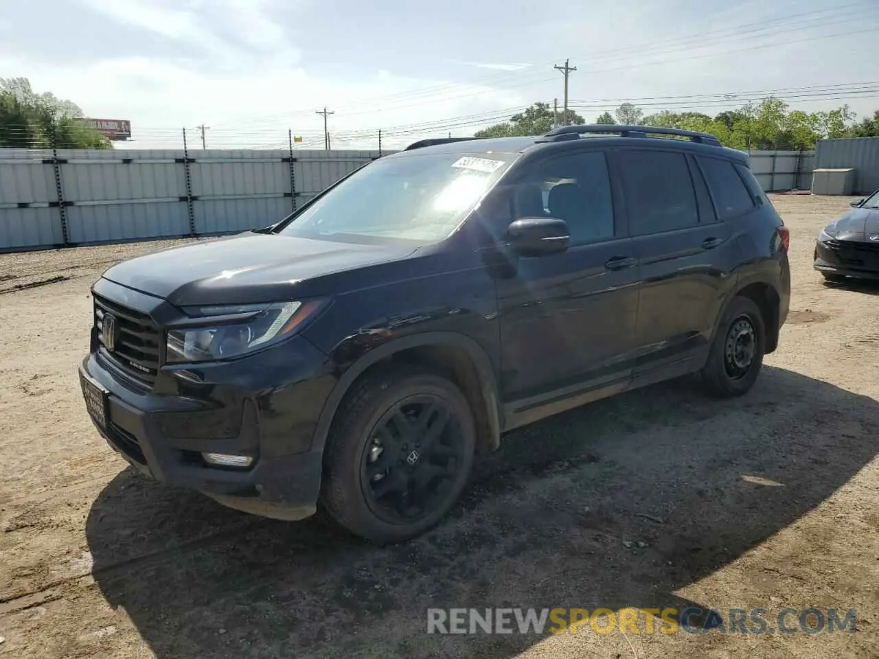 1 Photograph of a damaged car 5FNYF8H86RB022383 HONDA PASSPORT B 2024