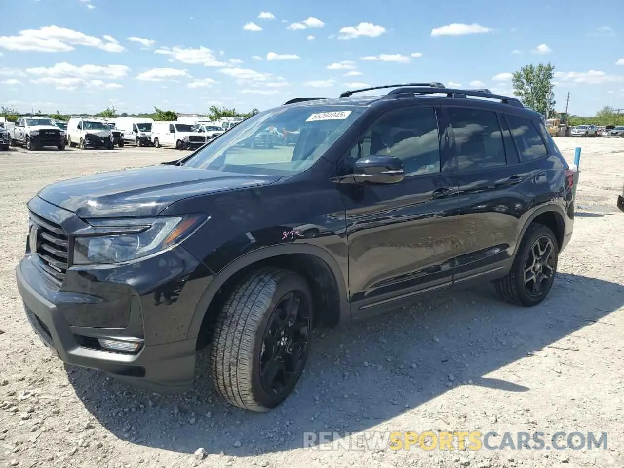 1 Photograph of a damaged car 5FNYF8H88RB017718 HONDA PASSPORT B 2024