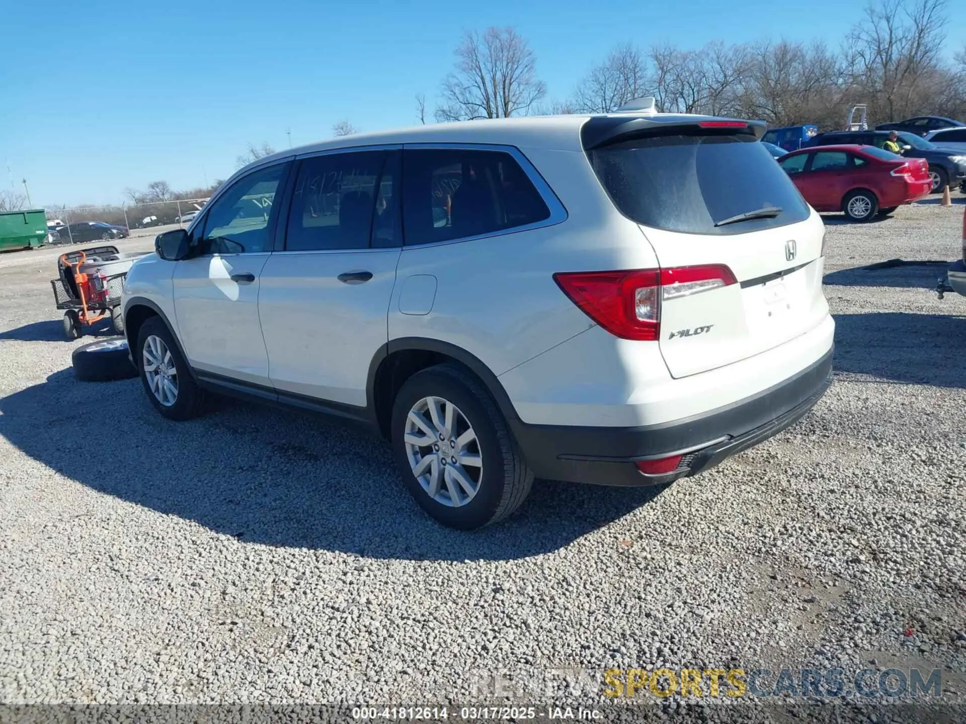 3 Фотография поврежденного автомобиля 5FNYF5H11KB006065 HONDA PILOT 2019