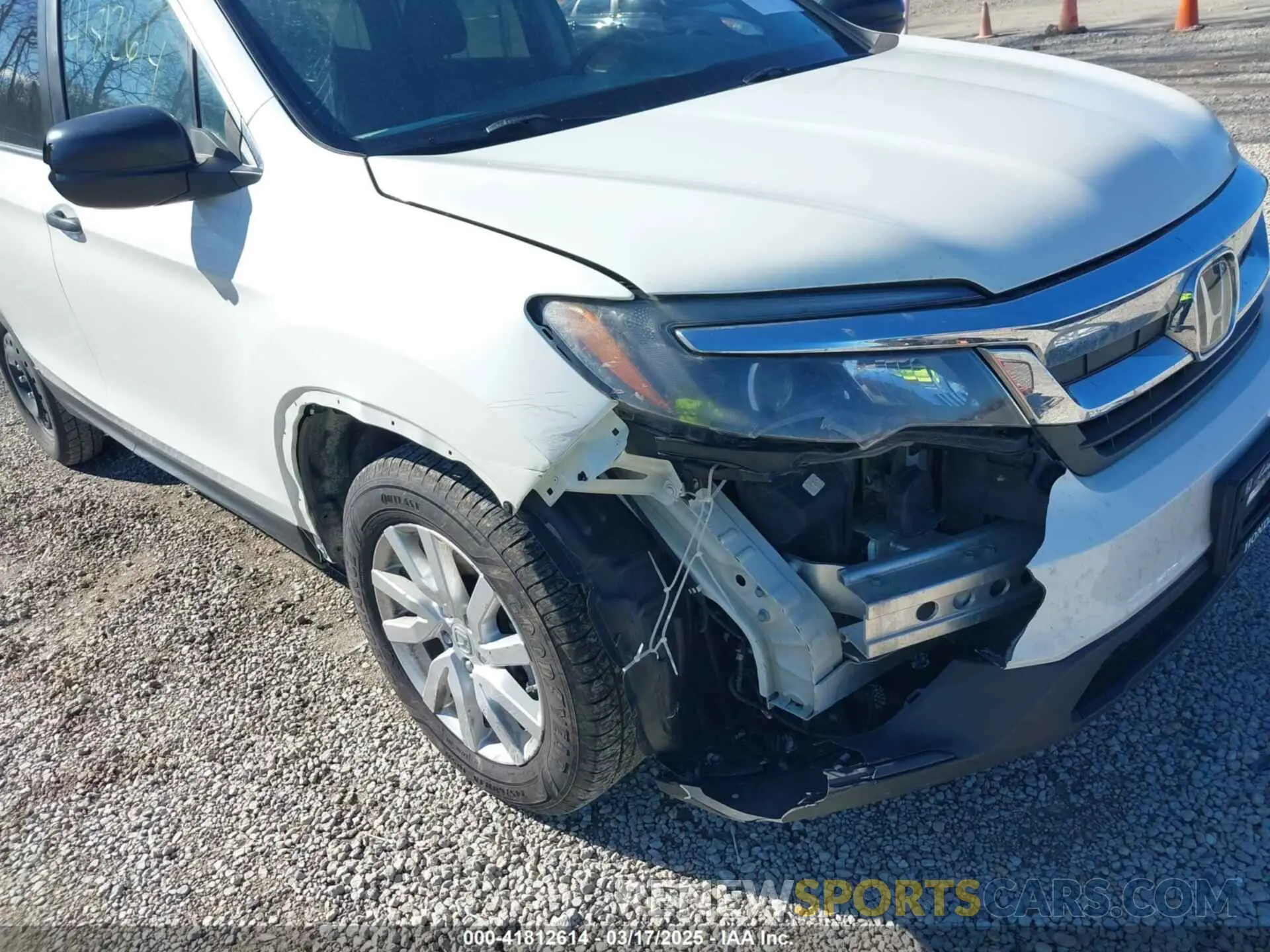 6 Фотография поврежденного автомобиля 5FNYF5H11KB006065 HONDA PILOT 2019