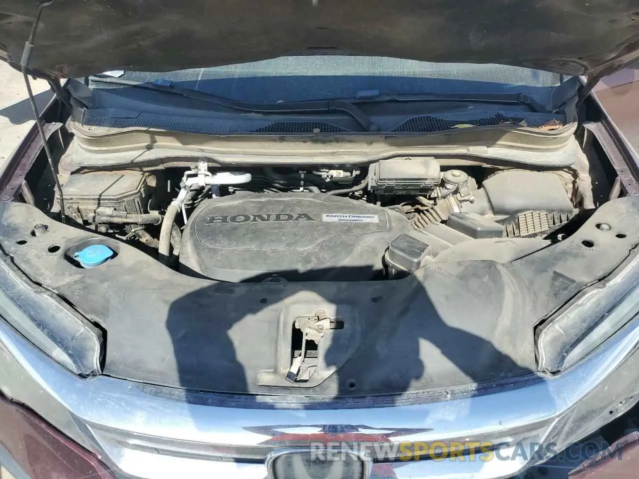13 Фотография поврежденного автомобиля 5FNYF5H16KB031060 HONDA PILOT 2019