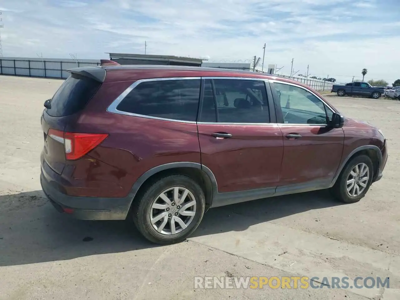 3 Фотография поврежденного автомобиля 5FNYF5H16KB031060 HONDA PILOT 2019