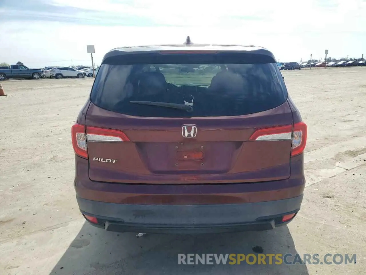6 Фотография поврежденного автомобиля 5FNYF5H16KB031060 HONDA PILOT 2019