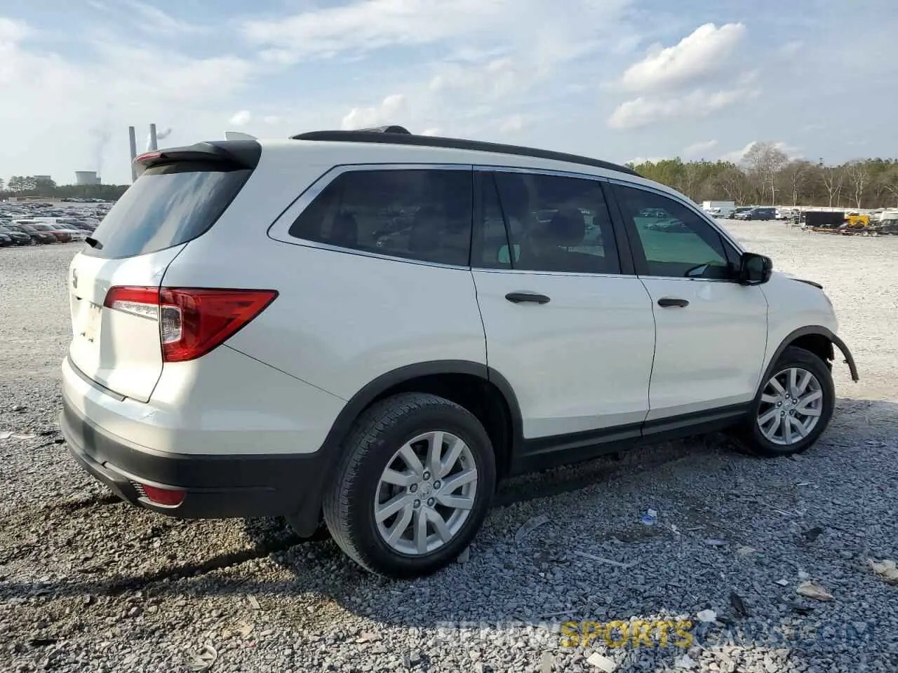 3 Фотография поврежденного автомобиля 5FNYF5H16KB037151 HONDA PILOT 2019