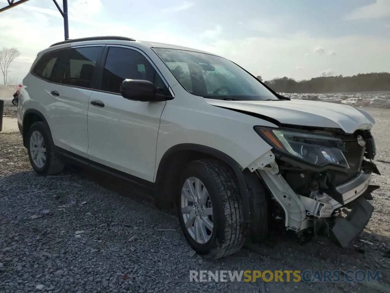 4 Фотография поврежденного автомобиля 5FNYF5H16KB037151 HONDA PILOT 2019