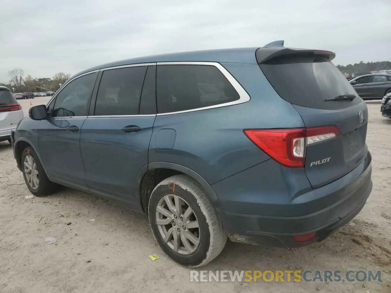 2 Photograph of a damaged car 5FNYF5H17KB009794 HONDA PILOT 2019