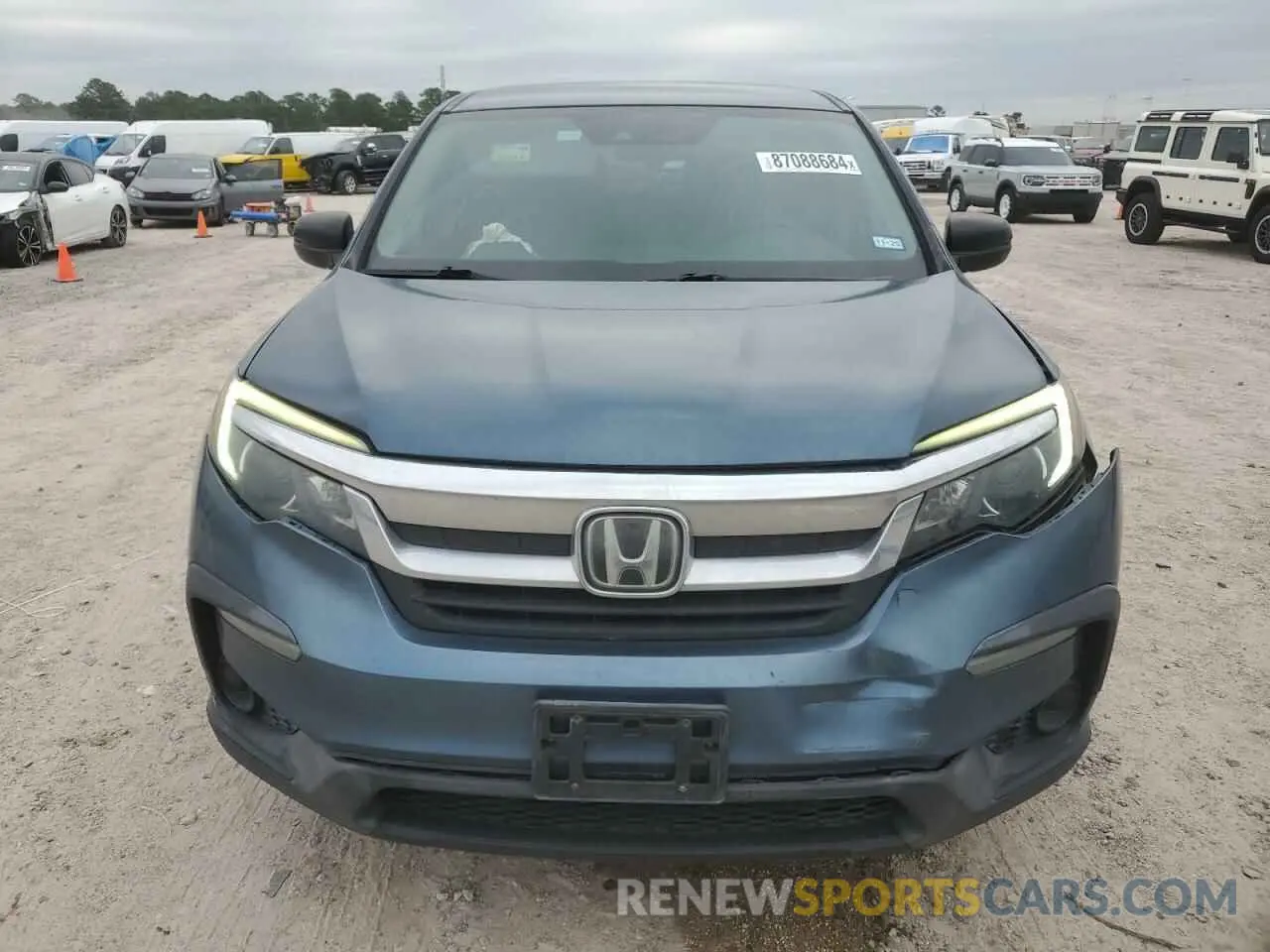 5 Photograph of a damaged car 5FNYF5H17KB009794 HONDA PILOT 2019
