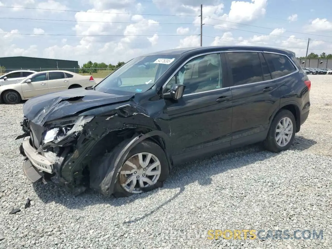 1 Фотография поврежденного автомобиля 5FNYF5H18KB036230 HONDA PILOT 2019