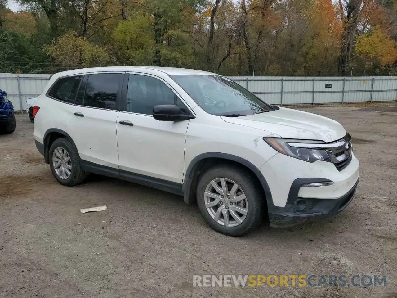 4 Фотография поврежденного автомобиля 5FNYF5H1XKB021356 HONDA PILOT 2019