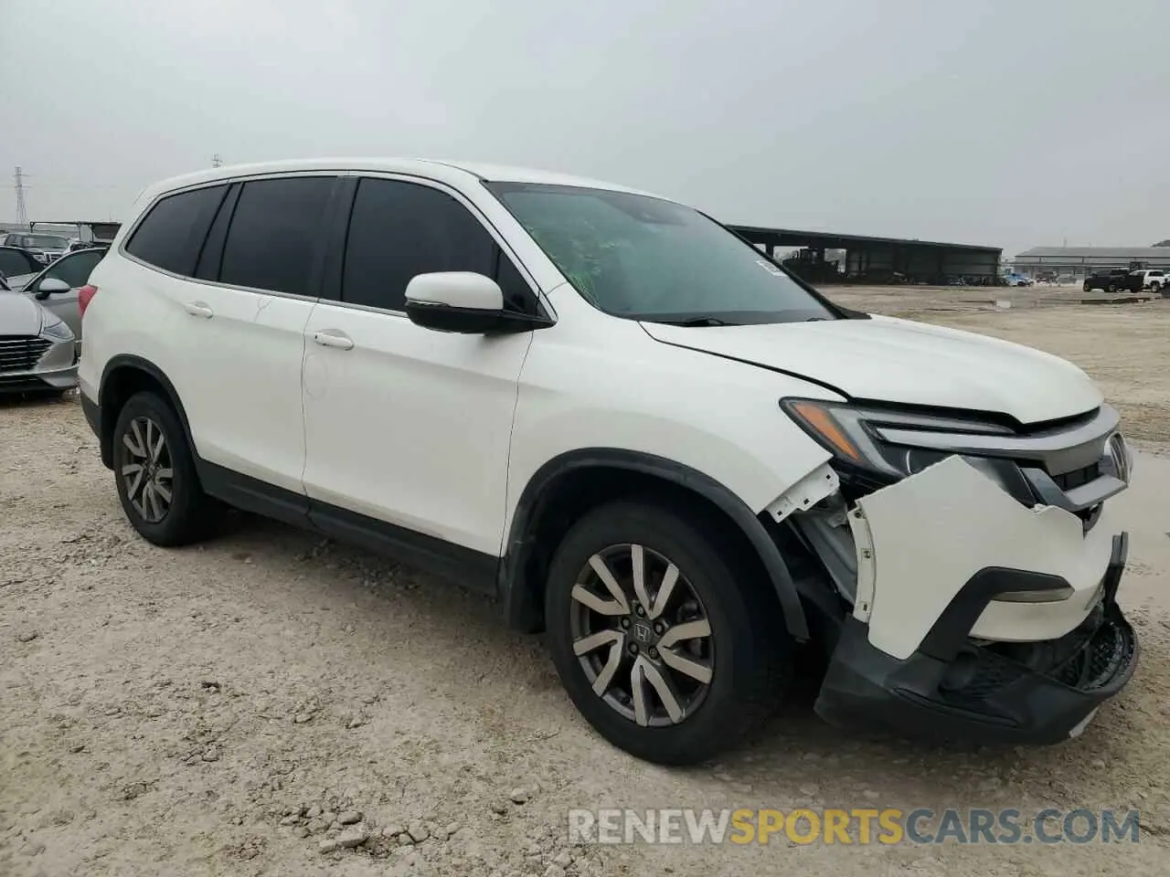 4 Фотография поврежденного автомобиля 5FNYF5H33KB039408 HONDA PILOT 2019