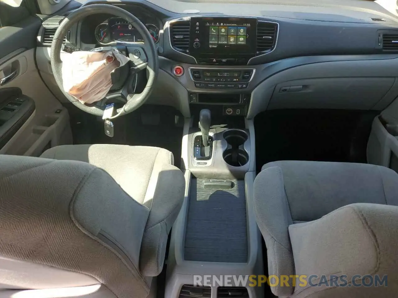 8 Фотография поврежденного автомобиля 5FNYF5H35KB045260 HONDA PILOT 2019
