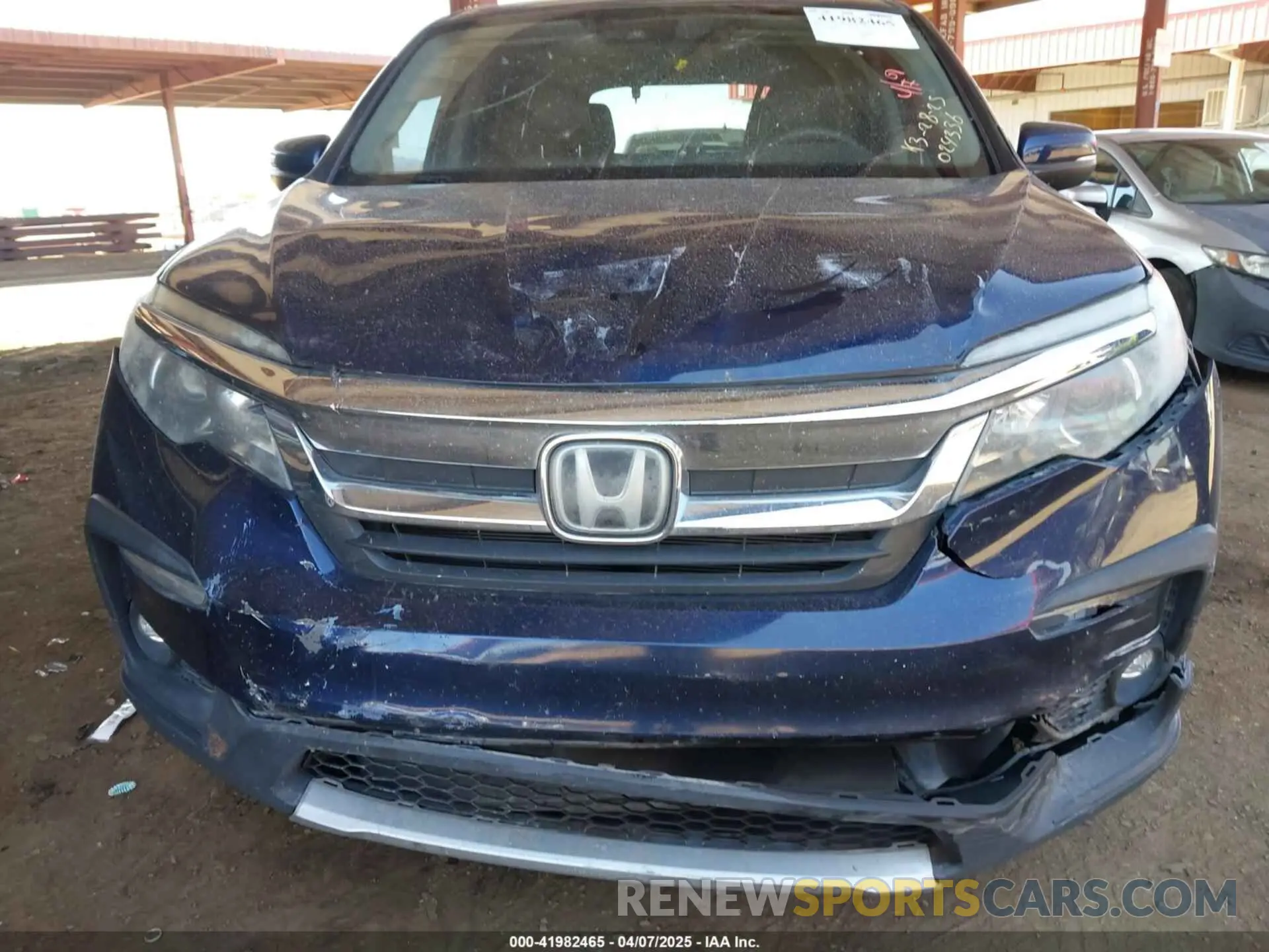 12 Фотография поврежденного автомобиля 5FNYF5H36KB024336 HONDA PILOT 2019