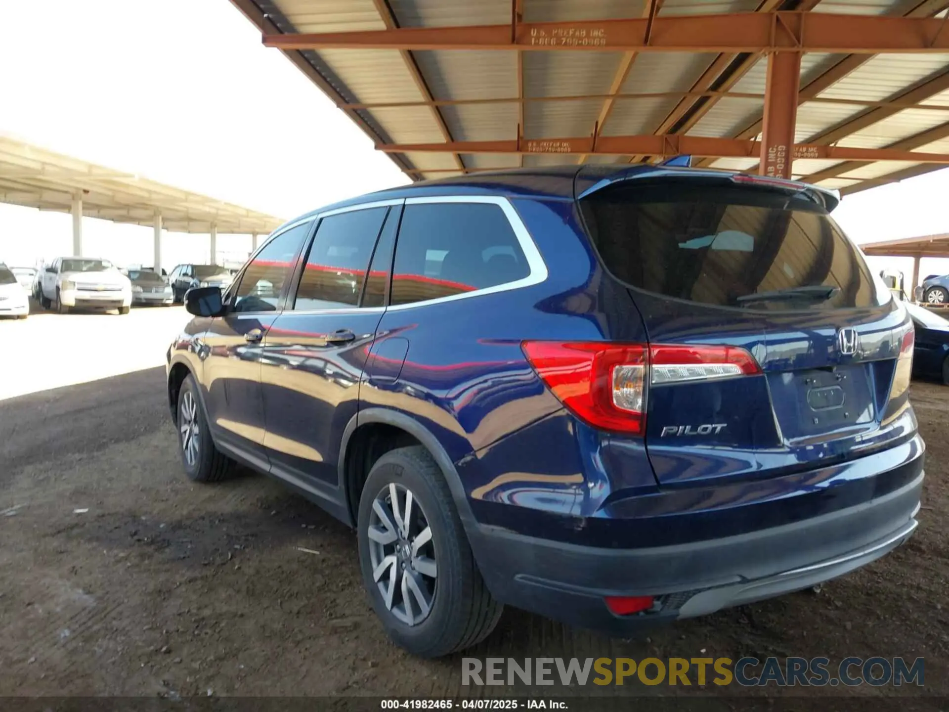 3 Фотография поврежденного автомобиля 5FNYF5H36KB024336 HONDA PILOT 2019