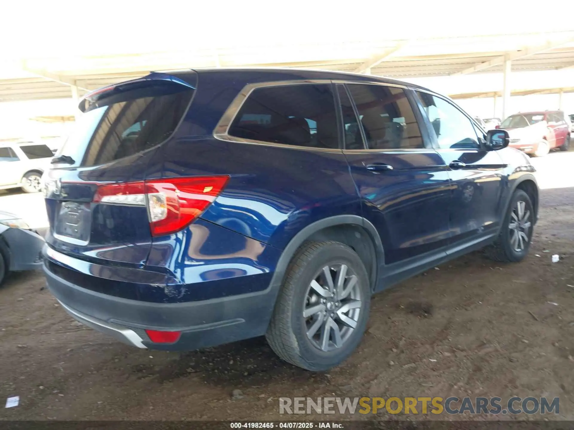 4 Фотография поврежденного автомобиля 5FNYF5H36KB024336 HONDA PILOT 2019