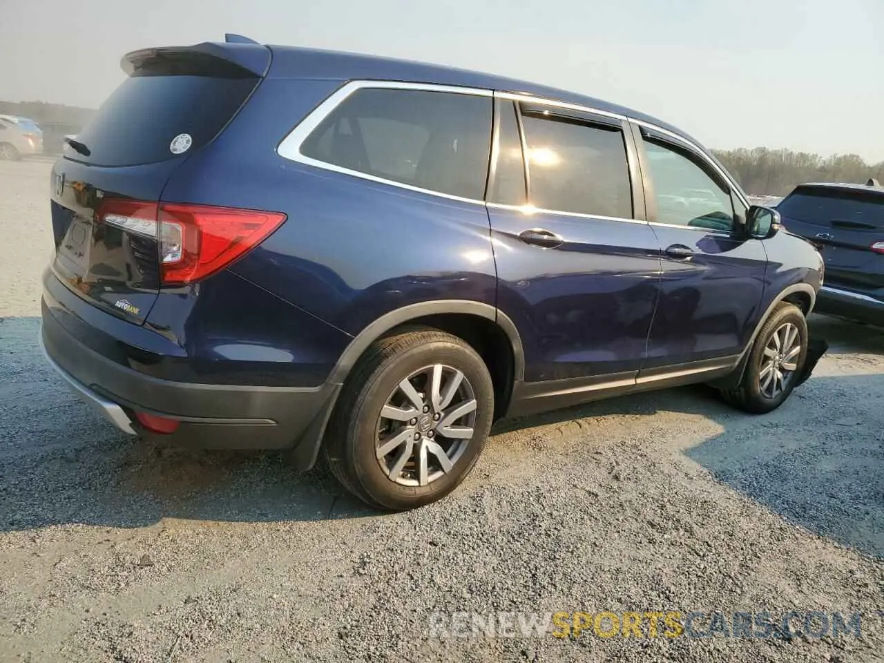 3 Фотография поврежденного автомобиля 5FNYF5H37KB009263 HONDA PILOT 2019