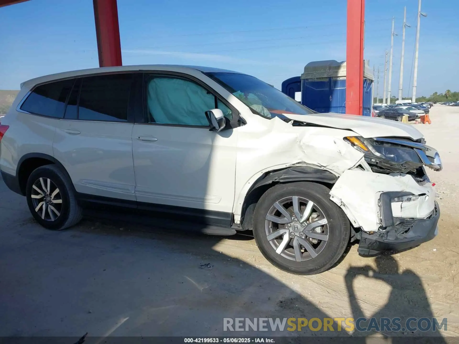 12 Фотография поврежденного автомобиля 5FNYF5H37KB013250 HONDA PILOT 2019