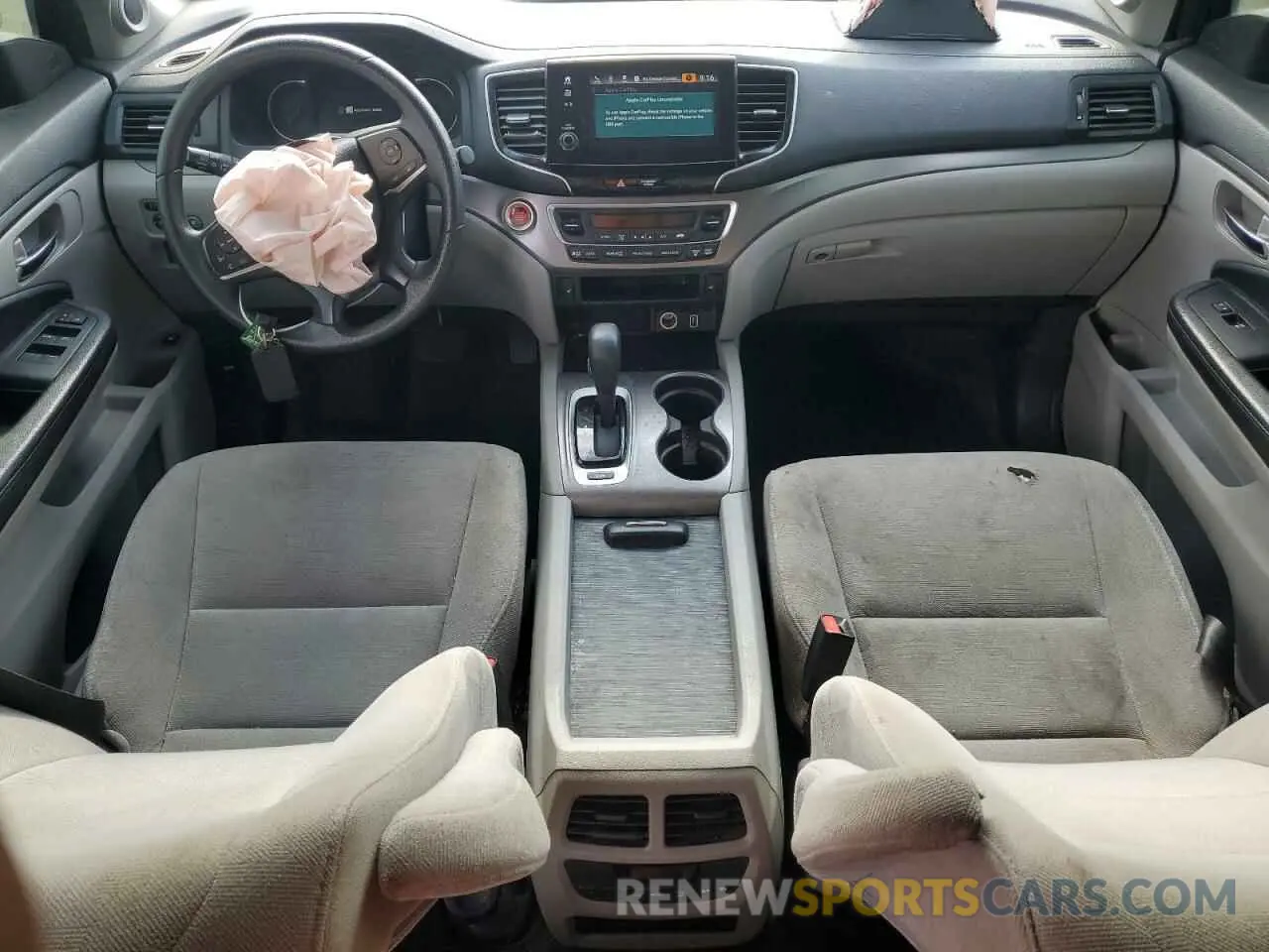 8 Photograph of a damaged car 5FNYF5H37KB044238 HONDA PILOT 2019
