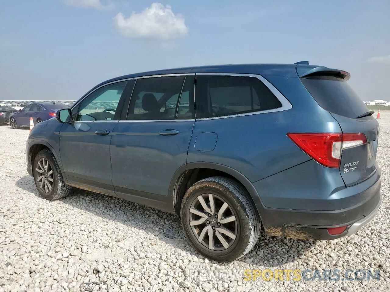2 Photograph of a damaged car 5FNYF5H37KB044448 HONDA PILOT 2019
