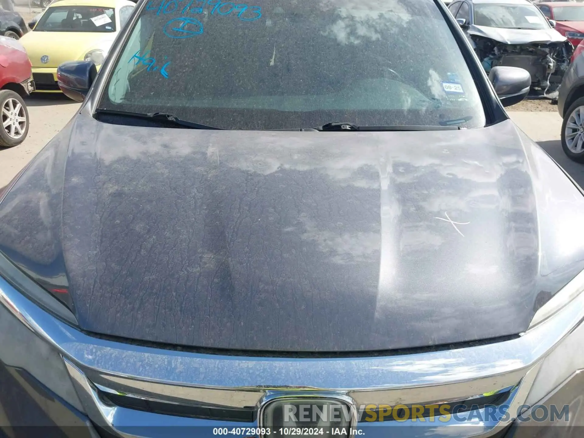 6 Фотография поврежденного автомобиля 5FNYF5H43KB005056 HONDA PILOT 2019