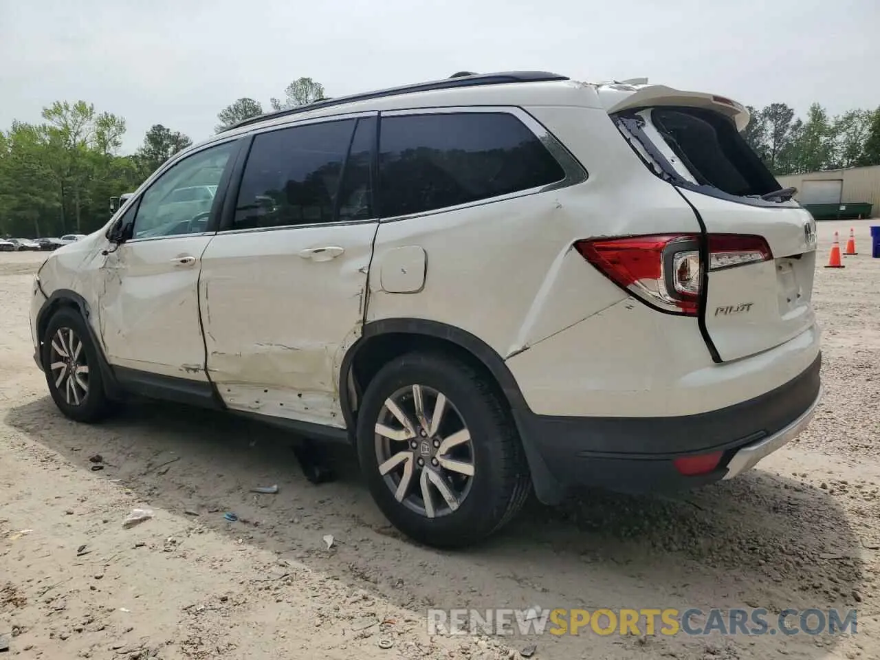 2 Фотография поврежденного автомобиля 5FNYF5H4XKB022940 HONDA PILOT 2019