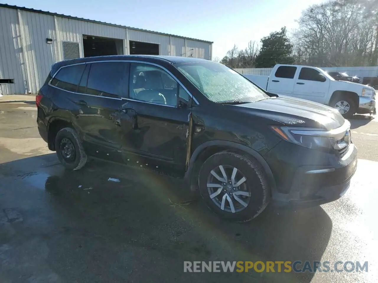 4 Фотография поврежденного автомобиля 5FNYF5H50KB043966 HONDA PILOT 2019